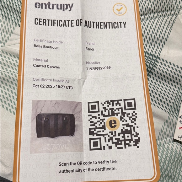 Fendi Pequin Boston Bag and long wallet Bundle - Picture 14 of 16